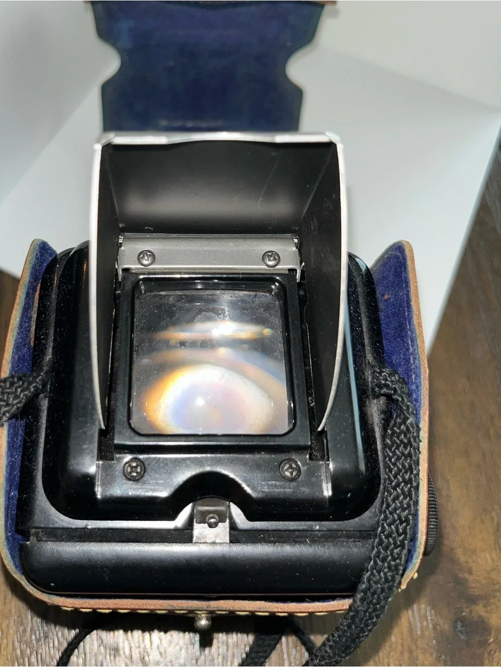 Vintage 1950's ARGUS ARGOFLEX Seventy Five mm Camera W/ Leather Wrap Case USA
